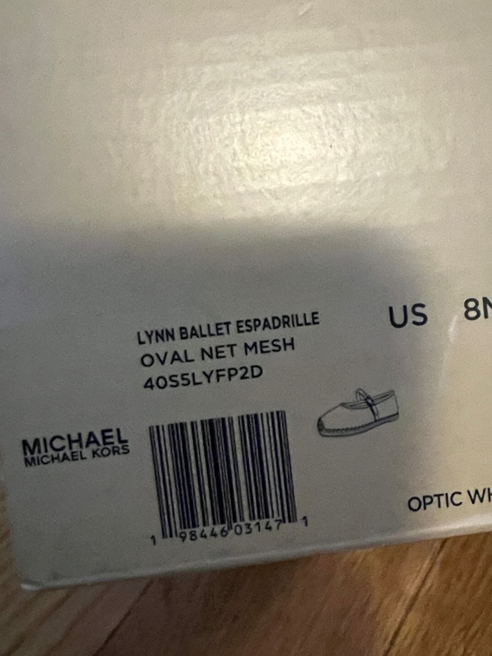 MICHAEL Michael Kors White Knit Mary Janes - Picture 4 of 5